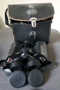 Vintage Tasco Binoculars Model 304 & Imperial Case 358ft @ 1000 yds 7x35 mm - Picture 1 of 15