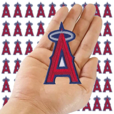 Wholesale Los Angeles Angels Baseball Logo Size 2.0"x3.5" Sew Iron On Patches - Image 1 of 4