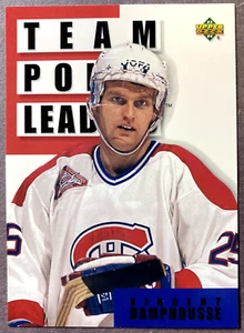 1993-94 Upper Deck Team Point Leaders #295 Vincent Damphousse Montreal Canadiens - Picture 1 of 1