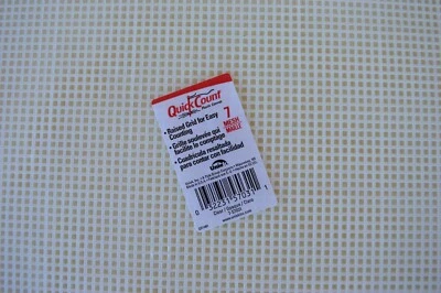 3 Clear Sheets 13.5 x 10.5 Quick Count Plastic Canvas 7 Mesh Made in USA - Image 1 of 4