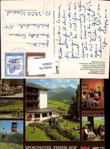 638024,Mehrbild Ak Fiss Tirol Hotel Fisser-Hof Seilbahn Gondel - Picture 1 of 1