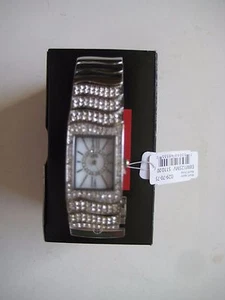 Rhino by marc ecko E8125MV Silver Tone Crystal Accented Women's Watch $110 - Picture 1 of 2
