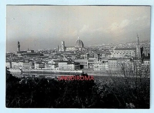 GENNAIO 1959 LOTTO 2 FOTO ORIGINALI PANORAMA FIRENZE DA P.LE MICHELANGELO 7,3x10 - Picture 1 of 3