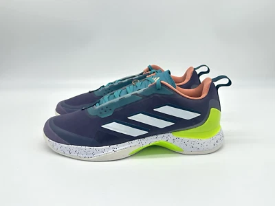 Adidas Avacourt Mujer Talla 10.5 Cancha Dura Tenis Zapatos Púrpura Lima IG8138 Foto 1 de 4