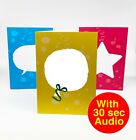 Zum Selbermachen beschreibbare Sprach-Talkie-Karten - 30 Sekunden Audio