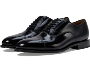 Johnston & Murphy Melton Classic Dress Cap Toe Oxford - Black Size 12 - Picture 1 of 1