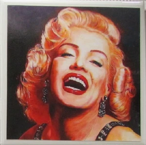 Personalisierte Keramikfliesen Untersetzer - 1er Set - Marilyn (Kaufen Sie 3 erhalten Sie 1 gratis) 2 B - Bild 1 von 6