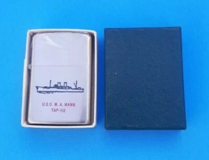 NEW, Sealed in Box (NIB) U.S.S. W.A. MANN Prince 'Rocky' Lighter TAPP-122 U.S.A. - Picture 1 of 7