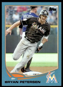 2013 Topps Bryan Petersen Miami Marlins #US82