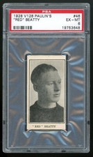 1928 V128-2 Paulin's Candy #46 Red Beatty PSA 6 EX-MT #19753648