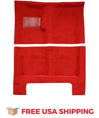 FITS 1966-1967 Dodge Charger 4spd without Console Strips Pass Area Loop Carpet Foto 1 de 3