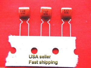 4 piezas - .047uf (0.047uf) 50v película de polietileno metalizado 105c condensadores - Imagen 1 de 1