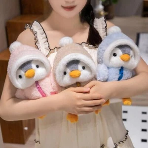 Cute Penguin Plush Toy Cartoon Sleeping Stuffed Animals Plush Doll to Kid Gifts - Picture 1 of 32