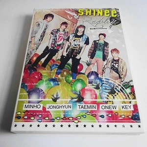 SHINee Replay JAPAN DEBUT PREMIUM First Ltd CD+DVD+PHOTOBOOK - Picture 1 of 9