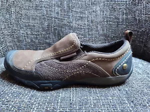 Merrell Women's Jungle Moc Brown Suede Hiking Clogs Slip On Size 9 - Picture 1 of 17