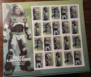 US SCOTT 5709-5712 SHEET OF 20 GO BEYOND BUZZ LIGHTYEAR FOREVER STAMPS MNH - Picture 1 of 1