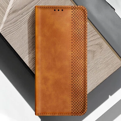 Avizar Étui pour Xiaomi Poco X6 Pro Portefeuille Support Motif Mosaique Camel
