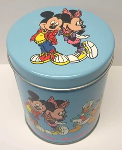VTG Walt Disney Mickey Mouse & Friends Haili The Gang's All Here Tin Box Empty - Picture 1 of 15