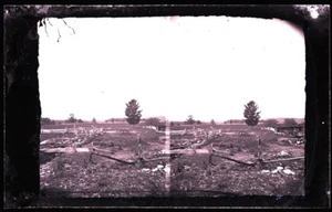 ANTIQUE GLASS NEGATIVE, FC PHILPOT, LIMERICK ME, FARM SCENE, STEREOVIEW - Picture 1 of 4