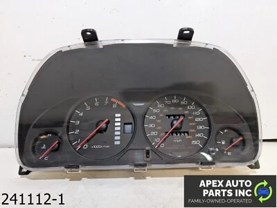 OEM 1997-2001 Honda Prelude 2.2L  M/T Instrument Speedometer Gauge Cluster - Image 1 of 4