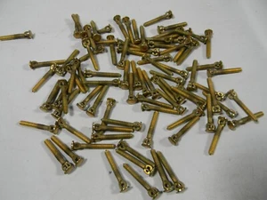 Vintage Messing Capstan Schrauben Reclaimed Steampunk 10-24 Lot 80 -% 1 - C10 - Bild 1 von 7