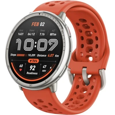 Фитнес-умные часы Amazfit Active 2 44 мм AMOLED 512 МБ Zepp OS (красные) - Изображение 1 из 4