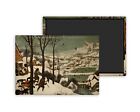 Les Chasseurs dans la neige-Brueghel Pieter l'Ancien-Magnet Frigo 54x78mm
