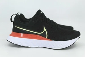 Nike React Infinity Run Flyknit 2 Negro Lima Ice Magic Ember CT2423-008 - Imagen 1 de 12
