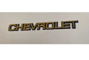 CHEVROLET WORD NEW REAR Or SIDE  BADGE back sign symbol logo. New Condition - Picture 1 of 5