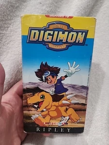 Digimon Volume 2 VHS 2000 Clamshell Works Spanish Rare HTF Obscure Ripley - Bild 1 von 14