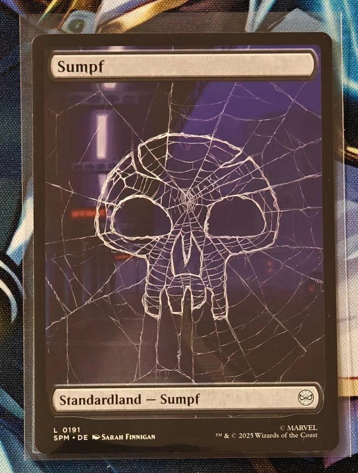 Sumpf SPM-191 - Land - NM - Deutsch - MTG - Swamp - Spider-Man  - Bild 1 von 1