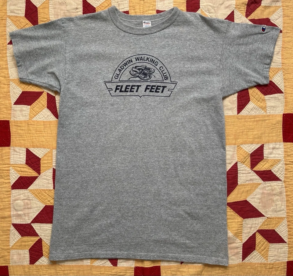 Camiseta Champion Vintage Años 80 Mezcla Algodón Rayón Talla XL Ropa Deportiva Foto 1 de 4