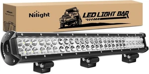 Nilight - 60007C-A 25" 162W Led Light Bar Flood Spot Combo Waterproof White - Picture 1 of 8