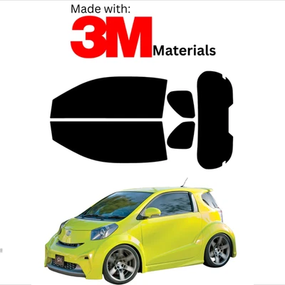 Предварительно вырезанная тонировка окна для Scion Iq 2 Dr Hatch 12-15 стабильная керамика сделано с 3M - Изображение 1 из 4