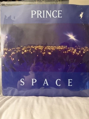 Prince Space gold stamp promo 12" Vinyl Record Single - Image 1 of 3