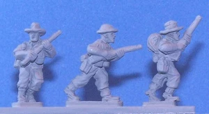 PIG080364 - BRITISH 14TH ARMY RIFLES ADVANCING - Picture 1 of 1