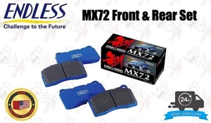 ENDLESS Genuine Frpnt & Rear Brake pads MX72 For RX-7 FD3S 1991-2003 - Picture 1 of 10