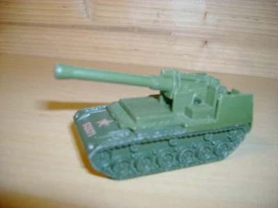 Hot Wheels Military Howitzer Gun Tank Cannon Artillery Army Green 53571 VTG 1974 - Image 1 of 4