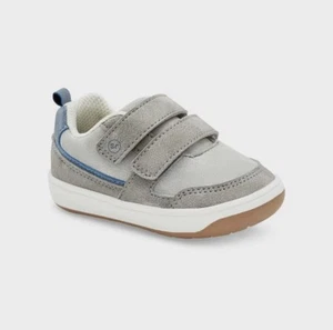 Stride Rite 360 Hayden Gray Size 4 Baby Shoes Sneakers Machine Washable - Picture 1 of 9