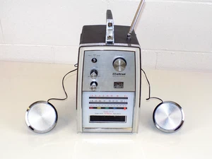 Vintage Weltron Portable Stereo 8 Track Player PS-804 Solid State Works- Issues - Picture 1 of 18