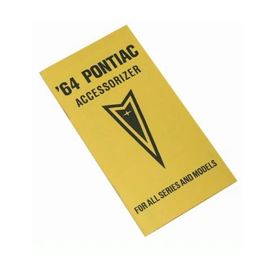Accesorio Opción libro folleto accesorio accesorio Pontiac Lemans GTO 1964 1 pieza Foto 1 de 4