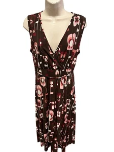 New Directions ärmelloses Kleid mit Blumenmuster Damengröße Medium " - Bild 1 von 4