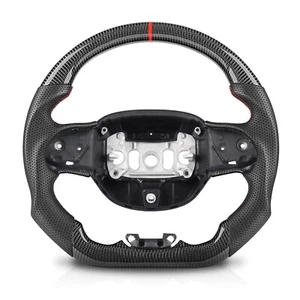 Carbon Fiber Steering Wheel for Jeep Grand Cherokee 2014-2024, Upgrade D-shap... - Picture 1 of 5