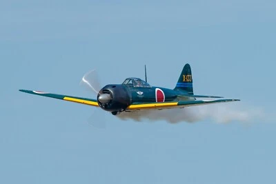 A6M5 Zero (Klasse .46 EP-GP) (grüne Version) ARF-VQ-Models - Bild 1 von 4