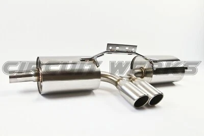 Circuit Werks 97-04 保时捷 Boxster 986 拉丝排气系统底座 S 型号 — 第 1/4 张图片