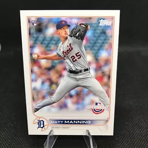 2022 Topps Opening Day Base #102 Matt Manning - Detroit Tigers RC - Picture 1 of 2