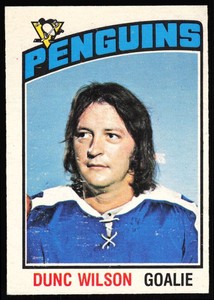 1976-77 OPC O-Pee-Chee Set Break NR-MINT Dunc Wilson Pittsburgh Penguins #102