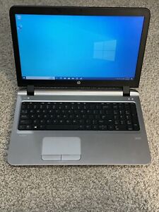 HP PROBOOK 455 G3 AMD A10-8700P 4 GB RAM 500 HDD Windows 10 with charger