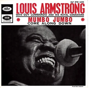 VINYLE 45 TOURS. ORIGINAL. LOUIS ARMSTRONG. MUMBO JUMBO. COME ALONG DOWN - Imagen 1 de 1