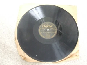 78 SHELLAC CL13102 LES PAUL LOVER/THE MAN ON THE FLYING TRAPEZE - Picture 1 of 2